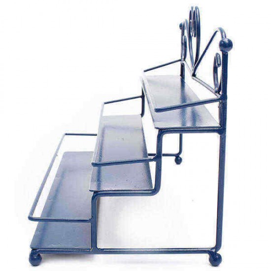3 Tiers Alloy Nail Polish Display Organizer Rack Stand Cosmetic Makeup 3 Tiers Alloy Nail Polish Display Organizer Rack Stand Cosmetic Makeup