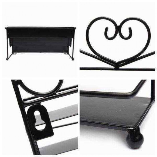 3 Tiers Alloy Nail Polish Display Organizer Rack Stand Cosmetic Makeup 3 Tiers Alloy Nail Polish Display Organizer Rack Stand Cosmetic Makeup