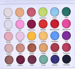 30 Colors Nude Matte Eye Shadow Palette Rainbow Color Eyeshadow Long-Lasting Eye Makeup Palette