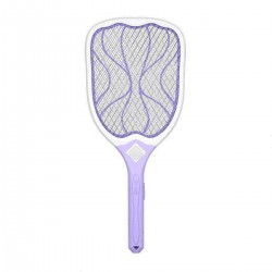 3000V 220V/50Hz USB Rechargeable Electric Mosquito Flying Swatter LED Electric Fly Killer