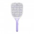 3000V 220V/50Hz USB Rechargeable Electric Mosquito Flying Swatter LED Electric Fly Killer