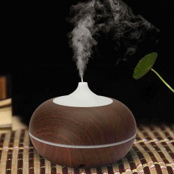 300ml Color-changing LED Ultrasonic Humidifier Essential Oil Diffuser Aroma Spray Aromatherapy Air Purifier