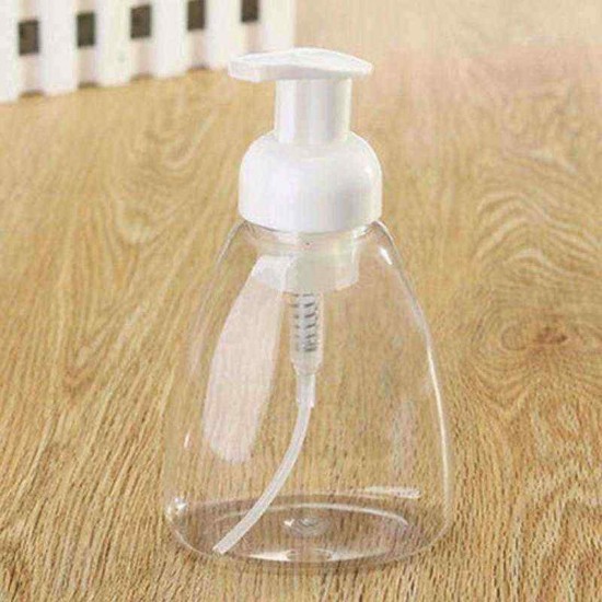 300ml Foaming Bottle Fine Shampoo Lotion Refillable Bottles Foam Pump Soap Dispenser