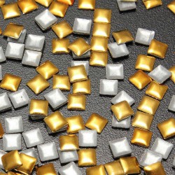 300pcs 3D Metal Alloy Heart Star Nail Art Design Decorations