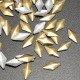 300pcs 3D Metal Alloy Heart Star Nail Art Design Decorations