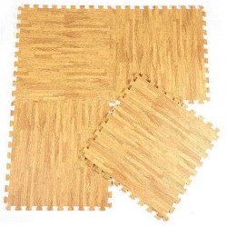 30*30*1CM EVA Foam Wood Grain Ground Mats Dark Carpet Split Joint Puzzle Baby Pads