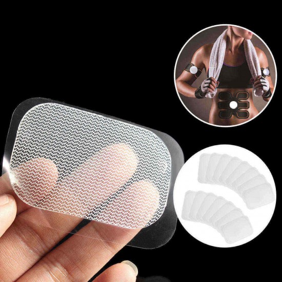 30Pcs Replace Gel Sheet Pads For Abdominal Health Stick Muscle Training Fitness Exerciser ABS Trainer Gel Sheets Gel Pad 30Pcs Replace Gel Sheet Pads For Abdominal Health Stick Muscle Training Fitness Exerciser ABS Trainer Gel Sheets Gel Pad