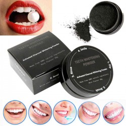 30g Teeth Whitening Powder Activated Coconut Shell Charcoal Menthol Dental Scaling