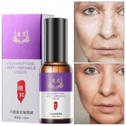 30ml Anti-Wrinkle Essence Six Peptide Essence Moisturizing Tighten Skin Shrink Pores Face Care