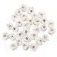 30pcs 3D Ceramic Rhinestone Rose Flower Nail Art Decorations