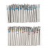 30pcs Electric Power Drill Bits Polishing Engraving Grinder Nail Salon Tungsten Steel Manicure Tools
