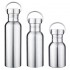 350-750ML 304 Stainless Steel Wide Mouth Sport Water Bottle With Carry Outdoor Cycling Running Drink