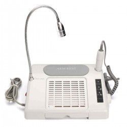 35000RPM Nail Drill Equipped Suction Dust Collector Machine Desk Lamp 3 in 1 Salon Nail Art Tool