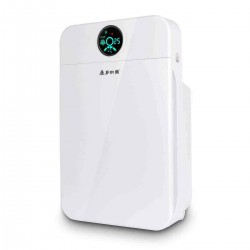 35W White Air Cleaner Formaldehyde Purifier LCD Display Remote Control Timer HEPA Low Noise 220V