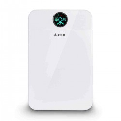 35W White Air Cleaner Formaldehyde Purifier LCD Display Remote Control Timer HEPA Low Noise 220V