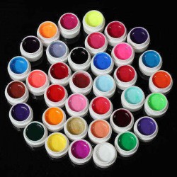 36 Colors Pure Colors UV Gel For Nail Extension