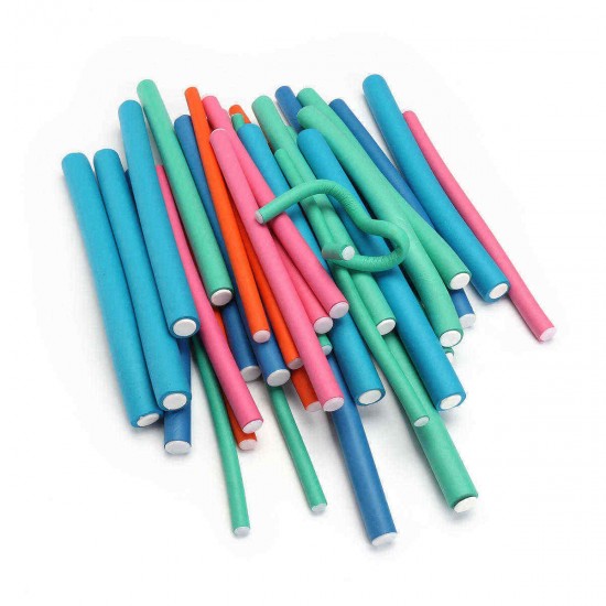 36Pcs Curly Sponge Hair Sticks Hair Style Maker DIY Styling Hairdressing Tools 36Pcs Curly Sponge Hair Sticks Hair Style Maker DIY Styling Hairdressing Tools