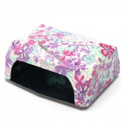 36W 100~240V Leopard Flower Manicure Timer LED Lamp Curing Nail Art UV Gel Dryer