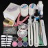 36W UV Gel Lamp Nail Art Manicure Tips Curing Set Kit