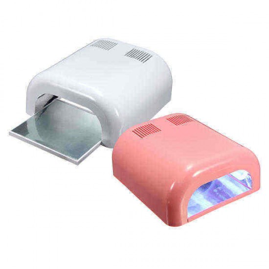 36Watt Pro UV Curing Lamp Salon Nail Art Dryer Light Timer Lamp