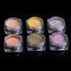 3D Cat Eye Magnet Nail Powder Magnetic Glitter Dust Manicure Nails Art Pigment Decoration