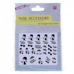 3D Design Nail Sticker Nail Art Decoration