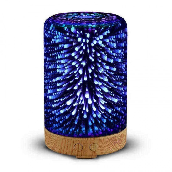 3D Glass Light Essential Oil Aroma Diffuser Ultrasonic Humidifier Aromatherapy 3D Glass Light Essential Oil Aroma Diffuser Ultrasonic Humidifier Aromatherapy