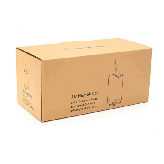 3D Glass Light Essential Oil Aroma Diffuser Ultrasonic Humidifier Aromatherapy 3D Glass Light Essential Oil Aroma Diffuser Ultrasonic Humidifier Aromatherapy