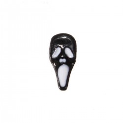 3D Halloween Alloy Pumpkin Ghost Skull Designed Pattern Nail Art Decoration