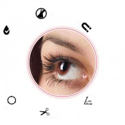 3D Magnetic Eyelashes Reusable Thicker Magnet Longer False Eyelashes Makeup