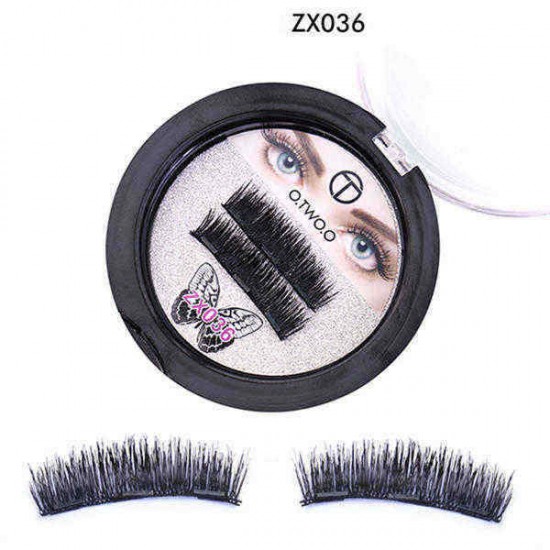 3D Magnetic Eyelashes Reusable Thicker Magnet Longer False Eyelashes Makeup