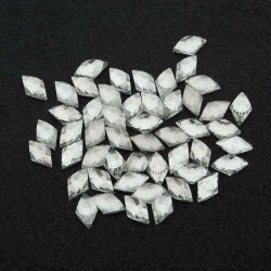 3D Nail Art Rhombus Rhinestone Design Nail Sticker Decoration