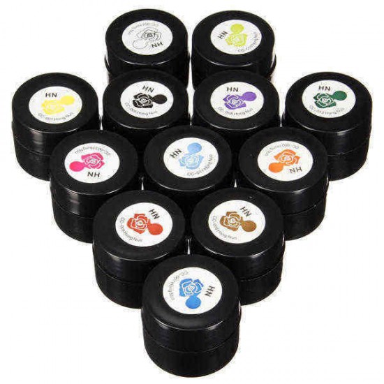 3D UV Manicure Gel Sculpture Design Nail Art Tip Glue Creative Decoration 12 Colors 3D UV Manicure Gel Sculpture Design Nail Art Tip Glue Creative Decoration 12 Colors