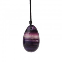 3PCS Portable Natural Multicolor Fluorite Jade Eggs Exercise Spheres Ball