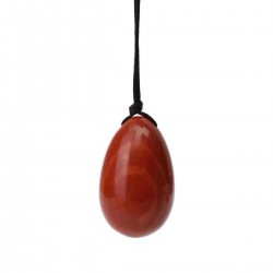 3Pcs Drilled Natural Smokey Quartz Crystal Yoni Egg With Storage Pouch Cords Manual Massager