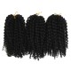 3Pcs/pack Mali Bob 8" Soft Curl Curly Twist Crochet Braiding Hair Synthetic Braid 3Pcs/pack Mali Bob 8" Soft Curl Curly Twist Crochet Braiding Hair Synthetic Braid