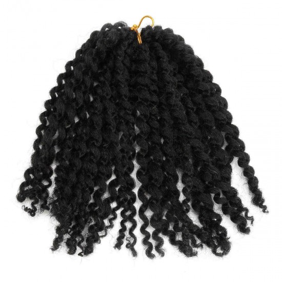 3Pcs/pack Mali Bob 8" Soft Curl Curly Twist Crochet Braiding Hair Synthetic Braid 3Pcs/pack Mali Bob 8" Soft Curl Curly Twist Crochet Braiding Hair Synthetic Braid
