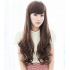 4 Colors High-Temperature Fiber Long Wavy Curly Wig Cosplay Hair Party Full Wigs