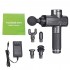 4 Heads Electric Massager G un Vibrating Muscle Body Therapy Athlete Deep Tissue Sports Relaxing Machine