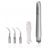 4 Holes Dental Ultrasonic Periodontal Air Scaler Kits with 3 Compatible Tips Teeth Cleaners Tools