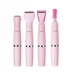 4 IN 1 Electric Epilator Lady Beard Shaver Trimmer Kit Hair Grooming Waterproof
