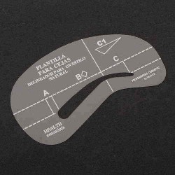 4 Styles Eyebrow Stencil Template Make Up Shaping Tool