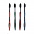 4 X Bamboo Charcoal Nano Toothbrush Fine Soft Bristle Antibacterial Toothbrush
