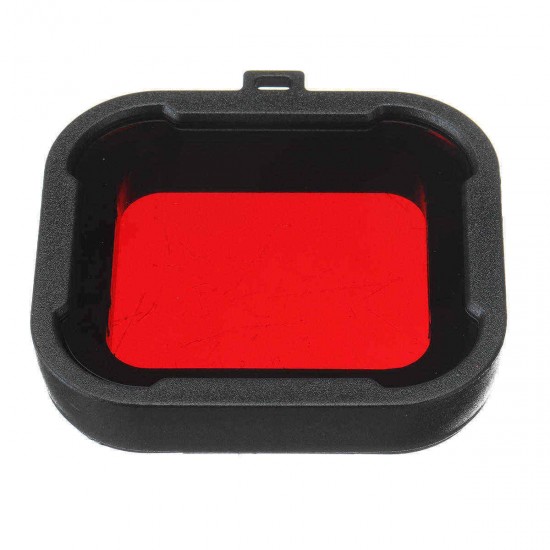 4 in 1 5x5.5x1cm Underwater Sea Diving Filter Lens for Go Pro SJCAM sj6 Waterproof Shell