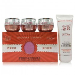 4 in 1 Original JiaoBi Cream Jiao Yan Whitening Cream Ying Skin Care Vitamin Set