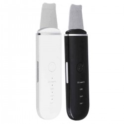 4 in 1 USB Charging Ultrasonic Vibration Ion Deep Cleaning Skin Scrubber EMS Pulse Peeling Shovel Facial Pore Cleaner