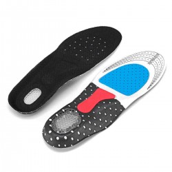 40-46 Size Men Women Fashion Silica Gel Insole Orthotic Sport Running Shoes Insoles Pain Relief