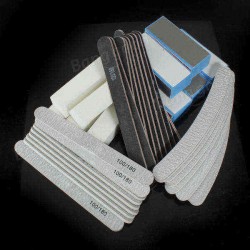 40 PCS Nail Art Sanding Block Manicure Tools UV Gel Set