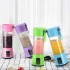 400ML Portable Electric Juicer Shaker Mixer Cup USB HandHeld 6 Blade Blender Mix Drinks Cocktail Coffee Juice