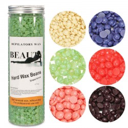 400g Hot Film No Strip Hard Wax Beans Depilatory Peel Off Hair Removal Waxing